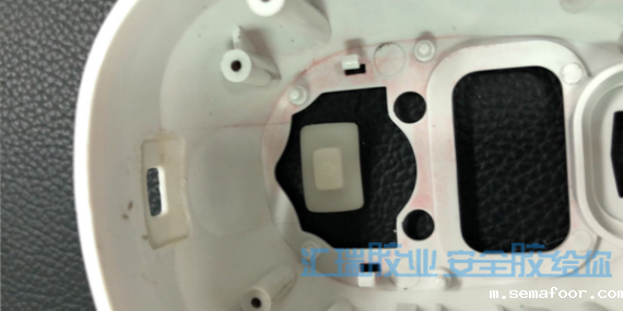 汇瑞免处理硅胶胶水解决硅胶与ABS粘不牢问题