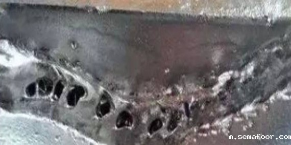 细小裂痕的焊缝穿孔、汇瑞焊缝修补剂的修复效果怎么样？