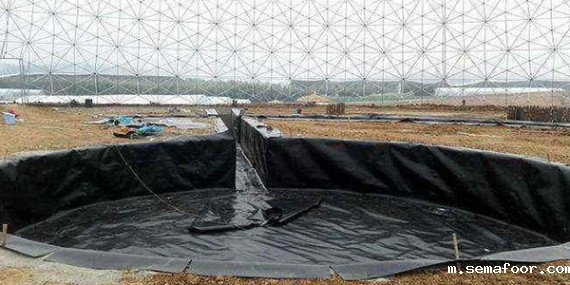 PP薄膜胶水帮助化工厂解决沉淀池黑色土工膜内衬的粘接问题