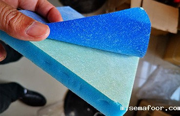 泡沫板粘无纺布