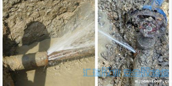 铁质管道裂缝怎么办？用无需拆卸可代替焊接的汇瑞铁质修补剂