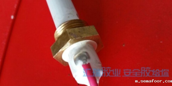 汇瑞耐高温环氧ab胶用于陶瓷管与铜螺丝粘接问题