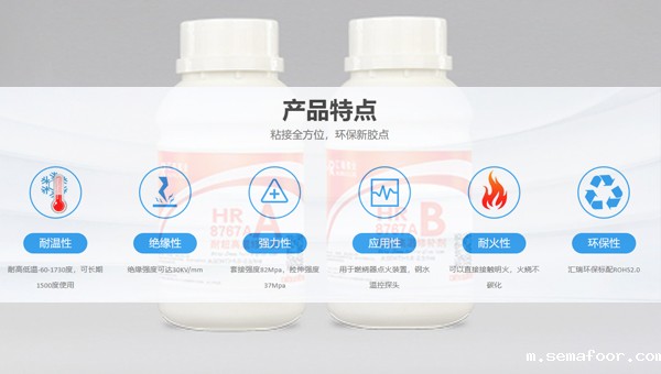 高温炉内粘结可以用汇瑞8767A氧化铝高温胶水吗？