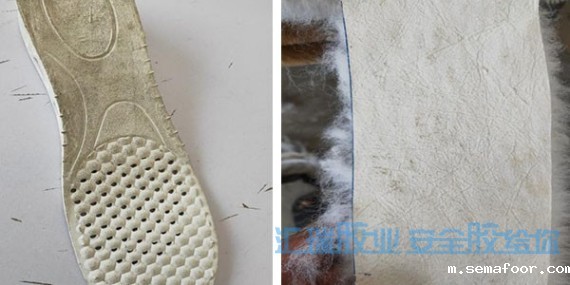 皮革胶水帮助客户解决皮革和橡胶垫的粘接问题