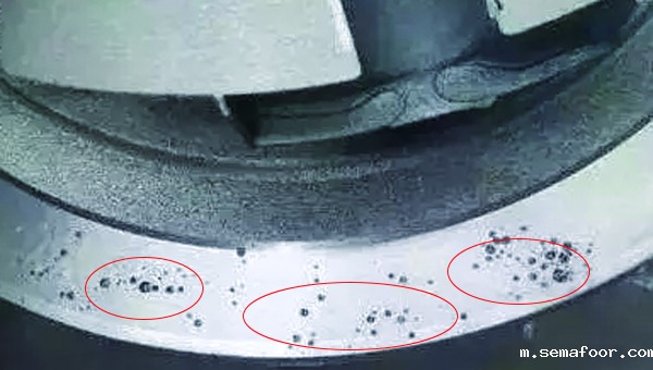 铸造件气孔沙眼