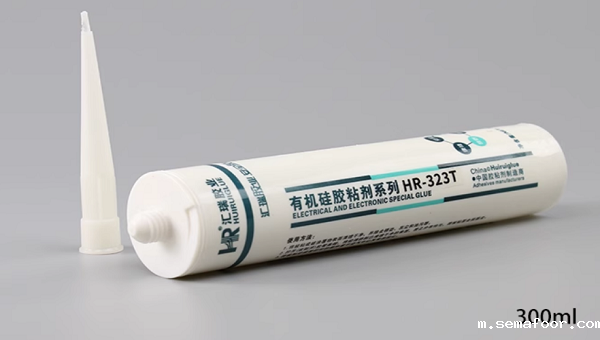 硅胶胶水,HR-323T 柔韧型硅胶胶水解决硅胶粘ABS发硬问题