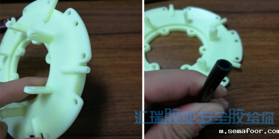 PU管粘接用什么胶水，用汇瑞HR-330高强度快干胶水解决