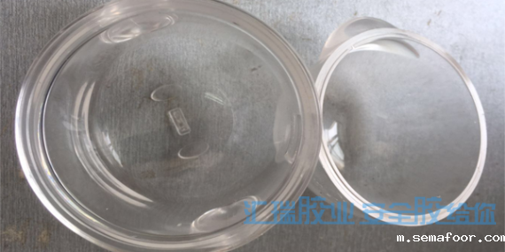 汇瑞pc粘亚克力不发白胶水帮助客户解决粘接问题